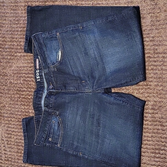 Izod blue jeans size 38 x30 - Picture 2 of 4
